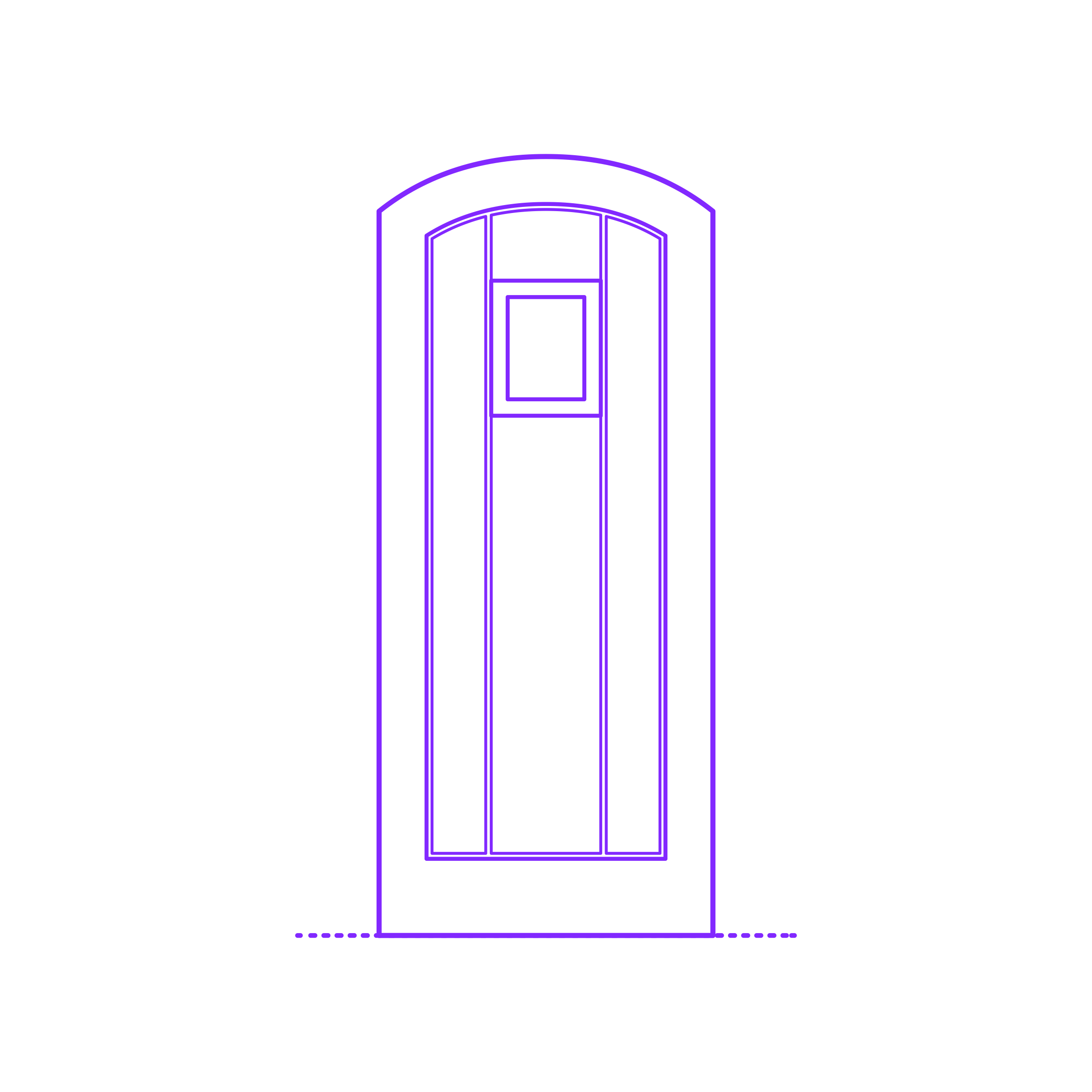 Buildings Exterior Doors Solid Entry Door Arched 1 Panel Window Silhouette Cutting Svg Files Free Vectors